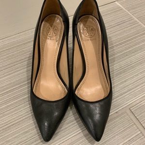 Tory Burch black stilettos